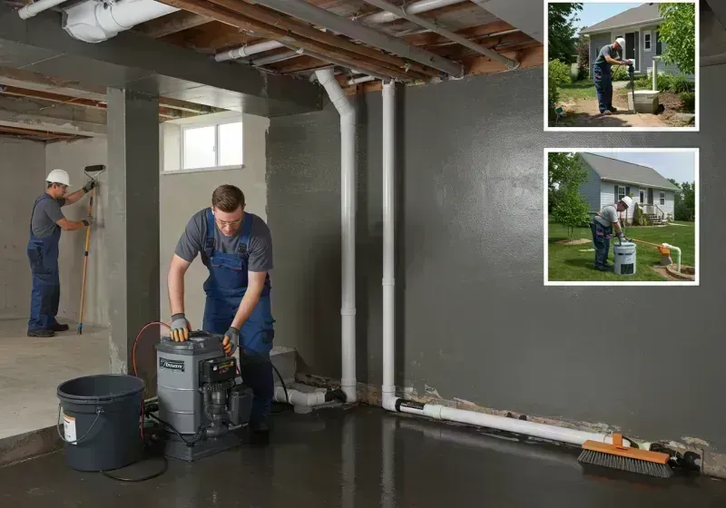 Basement Waterproofing and Flood Prevention process in Elmwood Park, IL